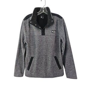 Spyder Womens Small Polar Marble Gray Fleece Jacket New No Tags